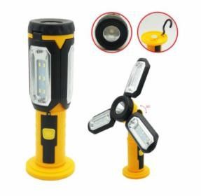 22.8x7.8x6.3cm Portable LED Work Lights LED Work Flashlight Pivoting Foldable Functional Flashlight