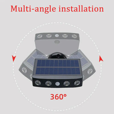 14x11x3cm Solar Powered Waterproof Outdoor Lights IP65 Solar Sensor Light PC+ABS 4pcs LED 4W 5V 300ma