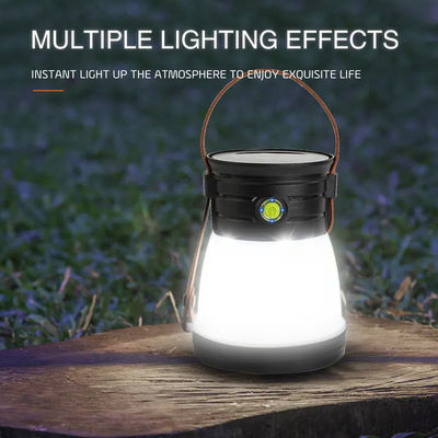 2 In 1 LED Camping Lantern φ10x13.5cm Portable Led Camping Lantern New Camping Searchlight Multi-Purpose