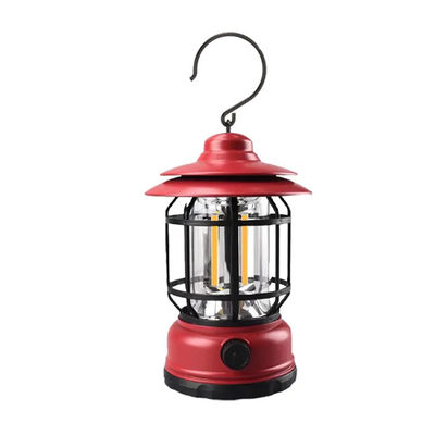 Outdoor Portable LED Camping Lantern 110x110x184mm White For Party Festival