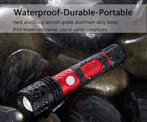 High Power Cree LED Torch Light XPG3 6W 18650 Battery 34x146mm 130g