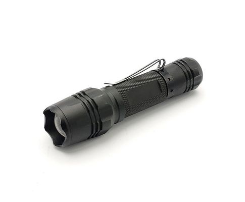 3x11.5cm Aluminium Rechargeable High Power Flashlight Focus Adjustable 1x3W XPE 80lm