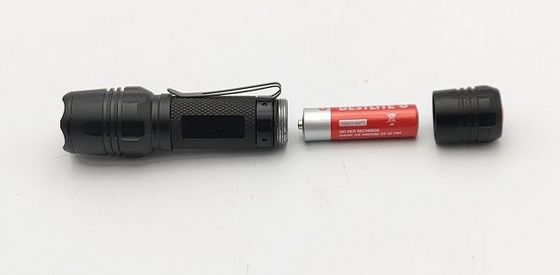 Aluminum High Power Torch Adjustable 1x5W XPE 280lm 4x12.3cm Emergency Power Source