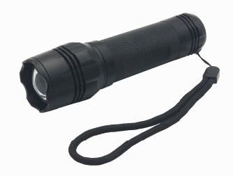 High Power LED Flashlight Aluminium Adjustable 1x10W T6 400lm 4x15cm