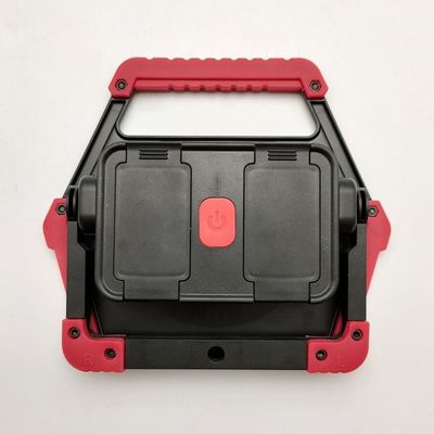 Super Strong Portable LED Work Lights Battery Operated 17.3x3.5x15.6cm ABS Silicone 10W COB
