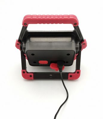 10W Rechargeable COB Waterproof Portable LED Work Light 17.3x3.5x15.6cm ABS Silicone