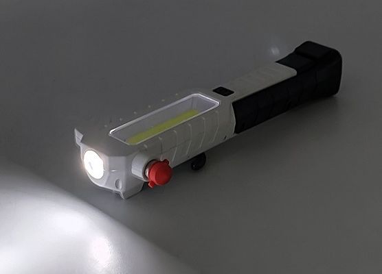 7.8x4.5x22cm LED COB Work Light LED Trouble Light With Emergency Hammer / 360 Hook / 180 Holder Magnet