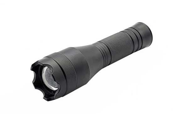 Mini LED Flashlight Torch Aluminum 3W XPE 1XAA Batteries Zoom Adjustable 200lm