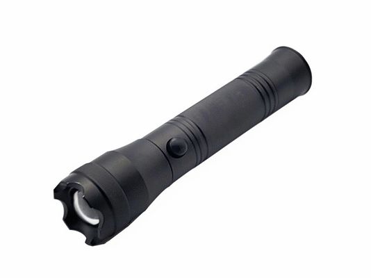 Aluminum Zoom Adjustable 104g 3.5x15.6(16.7)Cm Flash Light Torch IPX5 Switch On Body