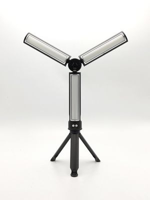 Rechargeable Camping Lantern 3 Panels Lantern With Tripod φ4.0x H18.6cm ABS + PS +PC