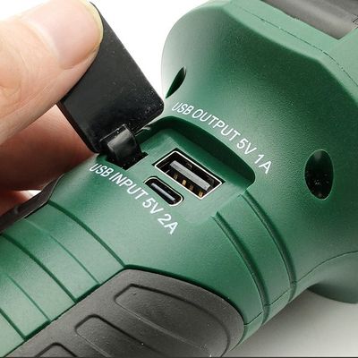 Rechargeable LED Camping Lantern 3 Leaves SMD Panels Flood Beam LED Work Light Foldable Magnet Handheld