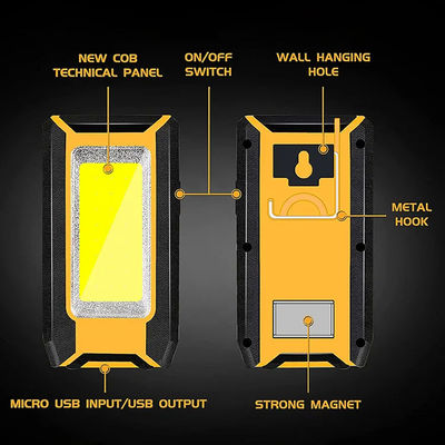 5W 400 Lumen COB LED Rechargeable Work Light
