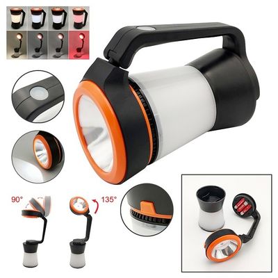 Camping Lamp Multi-Funciton Lantern Spotlight/Lantern/Table Lamp ABS Plastic 16.5x13x9.2cm