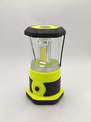 1200lm 2 In 1 LED Camping Lantern Outdoor LED Lantern High Powered 3D COB ABS D14xH26cm 740g
