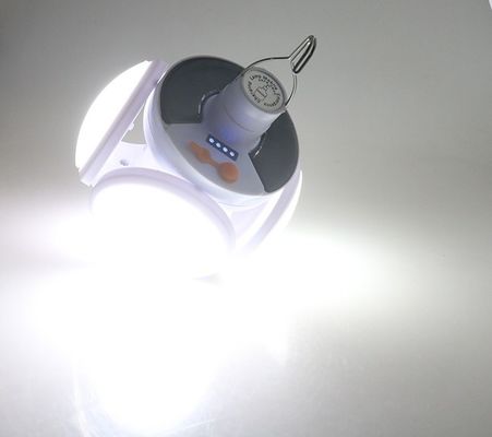 Foldable Hanging Solar Powered LED Light Football Solar Powered LED Lamp 120x120x130mm 300g Plastic