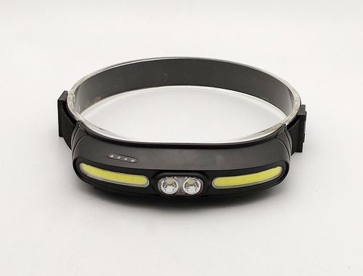 High Power cOB headlight Rechargeable 3W 2pcs XPE LED COB-XPE-COB Red-XPE Flash-COB Red SOS