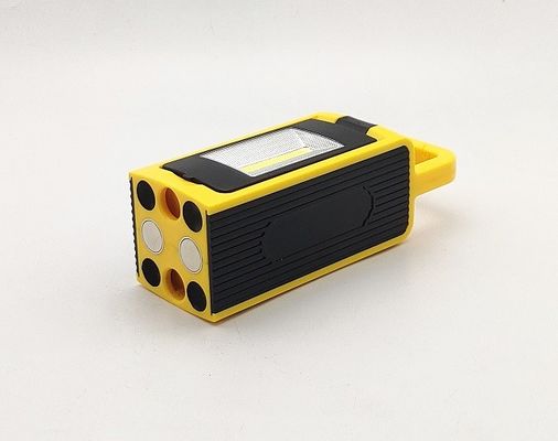 6.2x6.3x18cm COB LED Work Light Rechargeable ABS Plastic