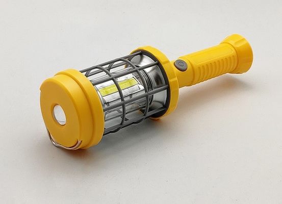 Handheld Magnetic LED COB Work Light With Top Light ABS Plastic 7.5x7.5x25.5cm