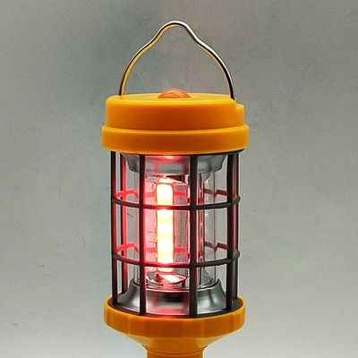 Handheld Magnetic LED COB Work Light With Top Light ABS Plastic 7.5x7.5x25.5cm