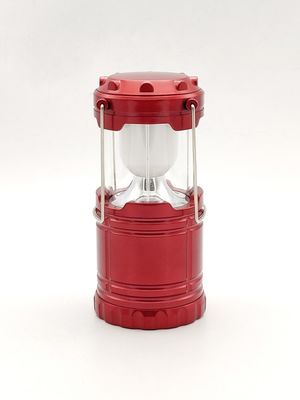Battery Powered 2 In 1 LED Camping Lantern Large COB Pop Up Lantern 8.1x8.1x13.8(18.8)Cm
