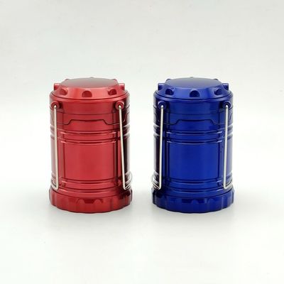 Battery Powered 2 In 1 LED Camping Lantern Large COB Pop Up Lantern 8.1x8.1x13.8(18.8)Cm