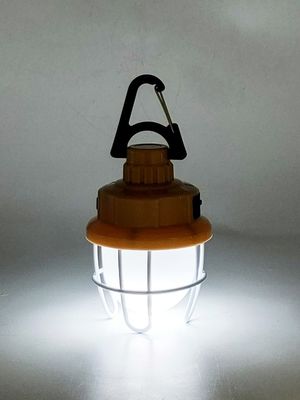 Rechargeable 2 In 1 LED Camping Lantern 7.4x7.4x14.3cm Small LED Lantern ABS PS Plastic