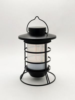 Rechargeable Retro Luxury Camping Led Camping Lights For Tents ABS+PC+Metal  φ17x23.8cm 710g