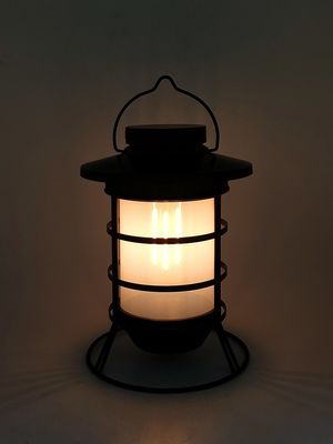 Rechargeable Retro Luxury Camping Led Camping Lights For Tents ABS+PC+Metal  φ17x23.8cm 710g