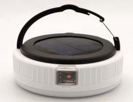 16.1x16.1x6.7cm Rechargeable Solar Lantern 285g 37pcs SMD5730 ABS PP Plastic