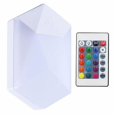 10x5.5x2.5cm Colorful Cabinet Led Sensor Light Touch Switch Light With Remote RGB