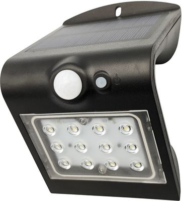 1.5W 3.7V Solar Powered LED Light Solar Panel LED Garden Lights LED Solar Integrated Lamp Outdoor Motion Sensor