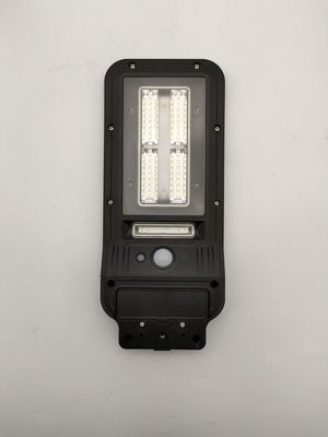 ABS Solar Powered LED Street Lights 4 COB Solar Sensor Flood Light PS 2pcs Lithium 18650 1200mAh