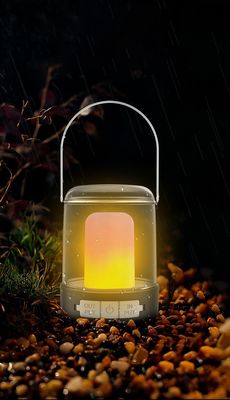112x95x128mm Small Camping Lantern Plastic Outdoor Candle Lanterns 200g 33pcs SMD2835 LEDs Pure White