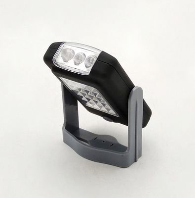 Mini Hand Held Led Work Light 10x6.9x3.5cm ABS 69g Black With Rubber Painting