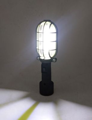 Cordless Mini Work Light With Battery 16.5x5.5CM 58g ABS Black With Rubber Painting