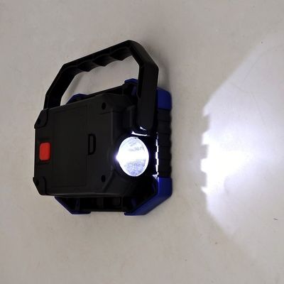 Cordless Handheld LED Work Light With Battery 2 In 1 Super Bright With Foldable Handle 13.6x4.3x10.1cm