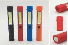ABS Pen Work Light Round LED Fog Lights COB With 1W LED On Head 1.5W COB LED On Body With Plastic Clip