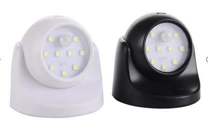 360 Deg Free Rotating Cabinet Sensor Light 2W 120lm Pir Under Cabinet Lighting With Motion Sensor