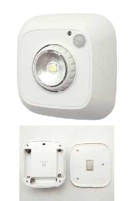 Wardrobe Motion Sensor Led Light Under Cabinet 75x75x35mm ABS Plastic 1xSMD5050 1W 40Lm