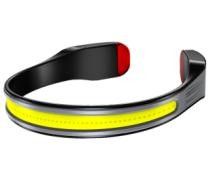 5W COB LED Rechargeable Sensor Headlamp 10pcs SMD2835 Red LED In Tails 400lumens ABS