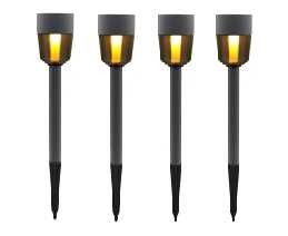 Solar Powered Landscape Lights Powerful Outdoor Solar Motion Sensor Light Waterproof Garden