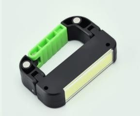 Battery Powered Handheld Rechargeable Work Light Mini 180lm Waterproof Stand Hook Red Warning