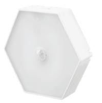 Wardrobe LED Motion Sensor Cabinet Light 90x80x28mm 6pcs 2835 LED 3AAA ABS PC