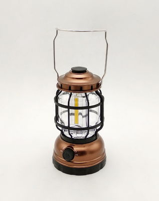 COB Classical 2 In 1 LED Camping Lantern 3.7v-4.2v Electric Camping Lantern