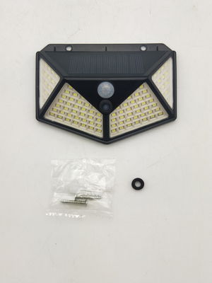 Outdoor Solar Powered LED Light 100LED ABS 1200Mah Lithium 18650 Solar Powered Led Garden Lights