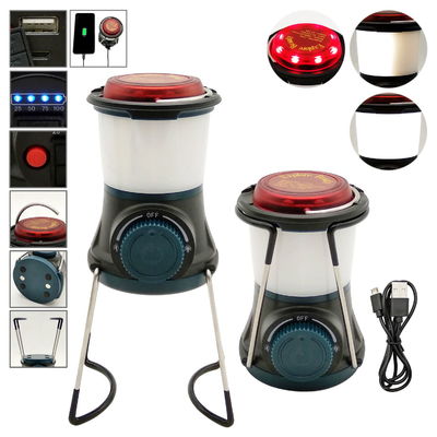 Multi Function Portable Rechargeable Lantern 75x74x110mm Folded 95x74x190mm Unfolded