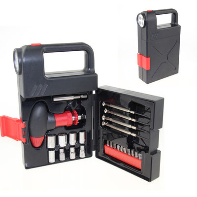 200LM 120 Degre Angle 3000K Tool Set With Flashlight 20x13x5cm 4pcs LED ABS Plastic