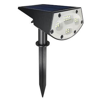 IP44 ABS Solar Powered LED Lights 1800mah Lithium 18650 Battery 29x11.5x14.2Cm