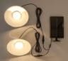 ABS Black High Power Solar Light Classic Solar Panel Hanging Light 18x7cm 17x10.5x3cm