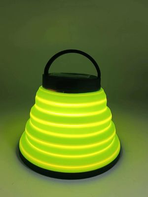 IP65 Outside Solar Folding Camping Light Solar / USB Foldable Lantern Light